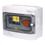 Solar AC 3F védelmi elosztó, IP65, 10A, T2 túlfesz. védelem