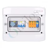 Solar AC 3F védelmi elosztó, IP65, 10A, T2 túlfesz. védelem