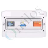 Solar AC 3F védelmi elosztó, IP65, 50A, T2 túlfesz. védelem